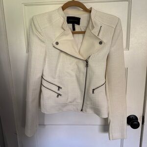 BCBG Women's Cream Jacket